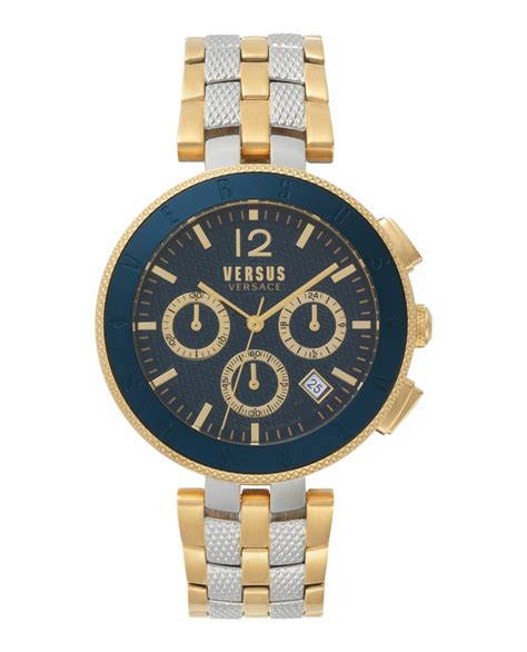 Versus Versace Logo Gent Chrono Bracelet Watch 